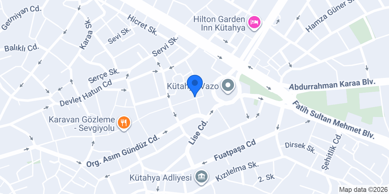 Zeybek Eczanesi konumu