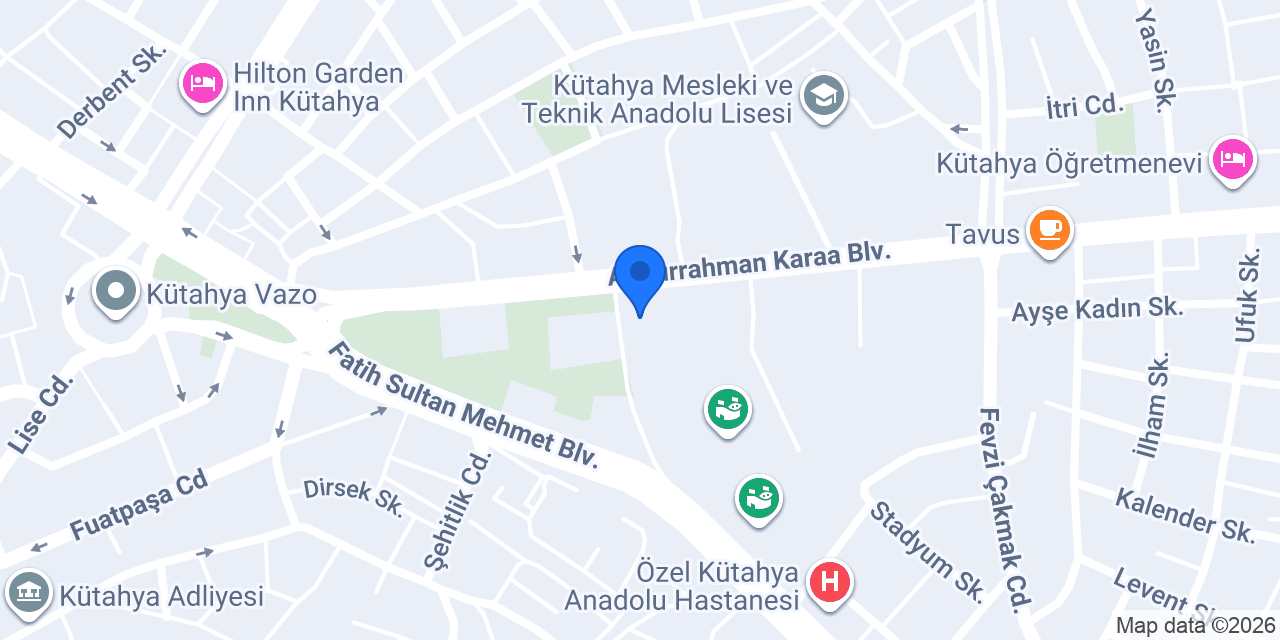 Kütahya kombi konumu