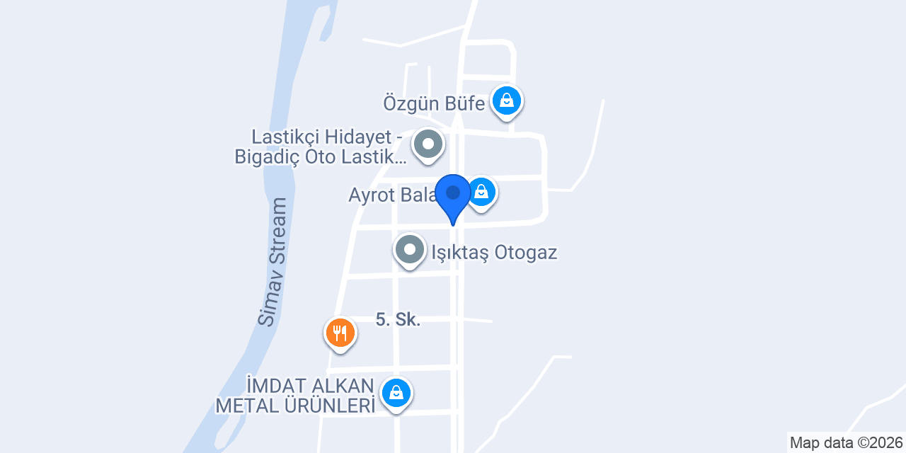 Bigadiç Demir Branda Tente konumu