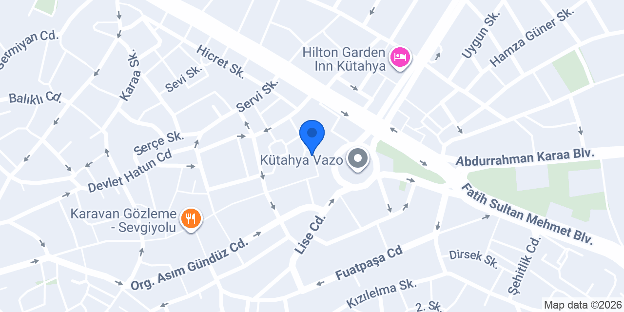 İdeal Sigorta Kütahya konumu