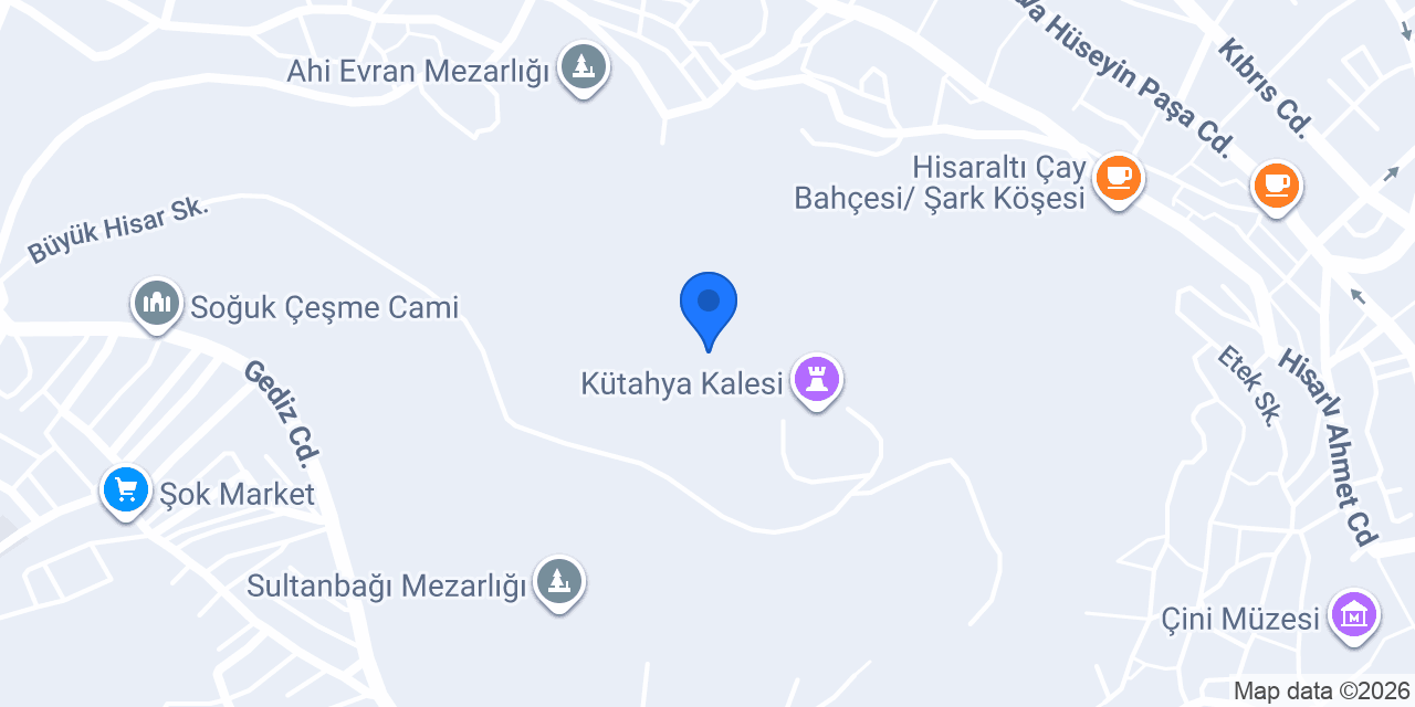 Seyr-i Sefa Çay Bahçesi konumu