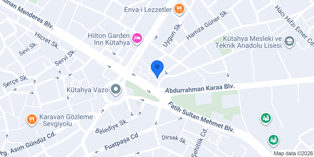 Salon Yunus Koçer konumu