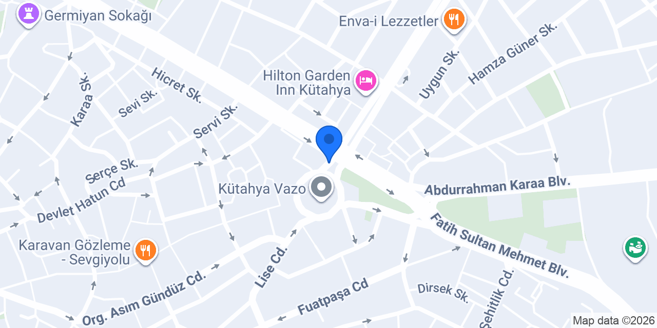 Umut Mini Pet Shop konumu