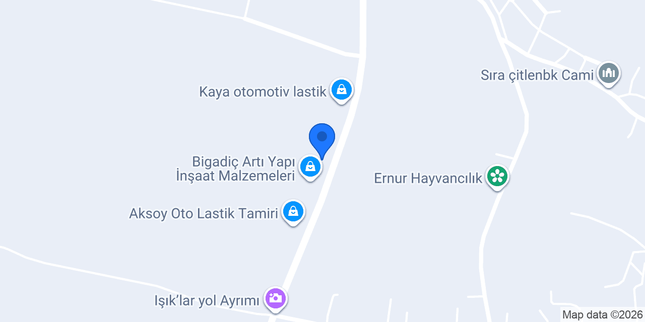 Tek mermer granit konumu