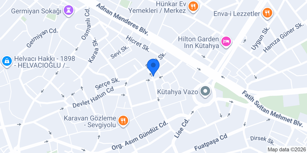 MilCAD Mühendislik / ROBOMİL konumu
