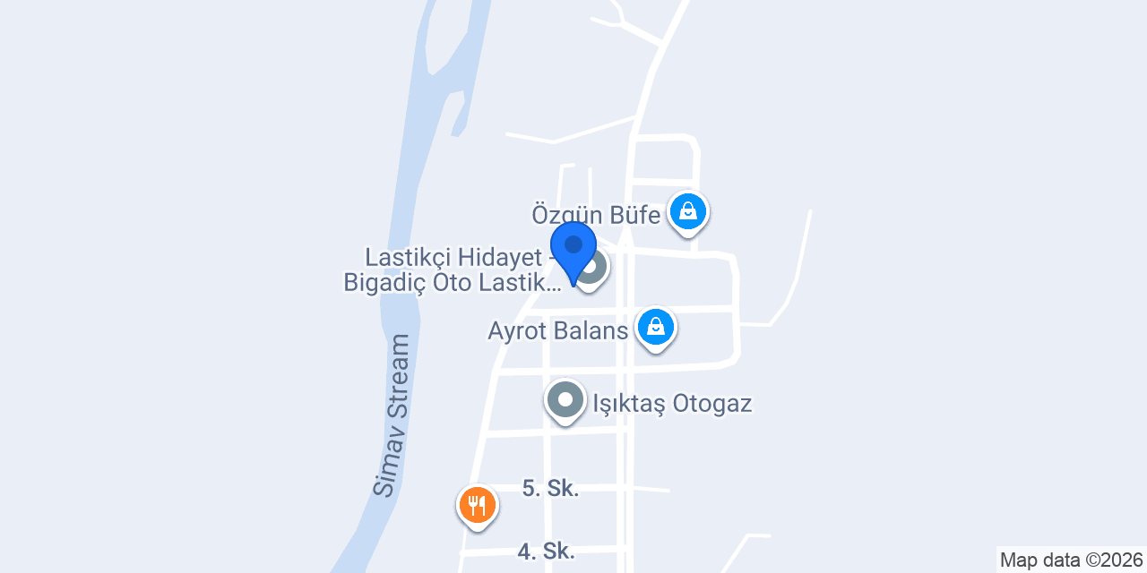 Bişokop Yedek Parça konumu
