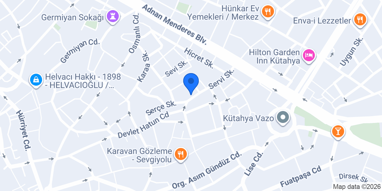 Kardeşler Su Tesisatı konumu