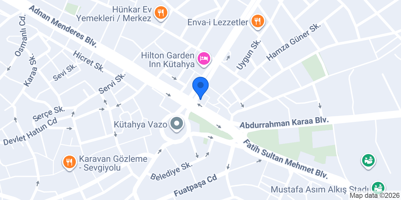 İNCİ ECZANESİ konumu
