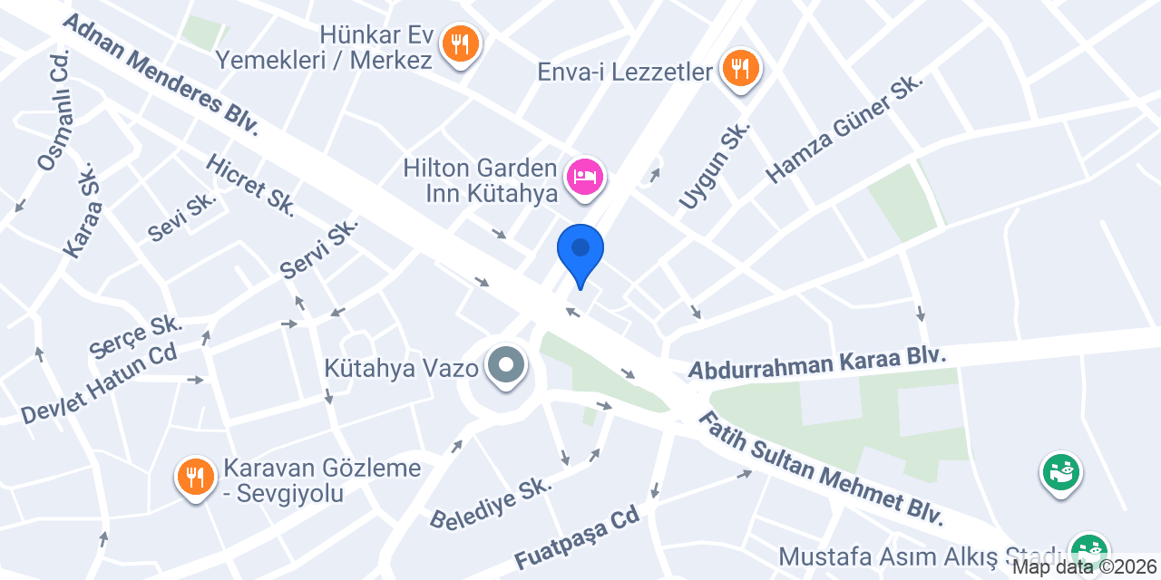 Şamdan Çorba Salonu konumu