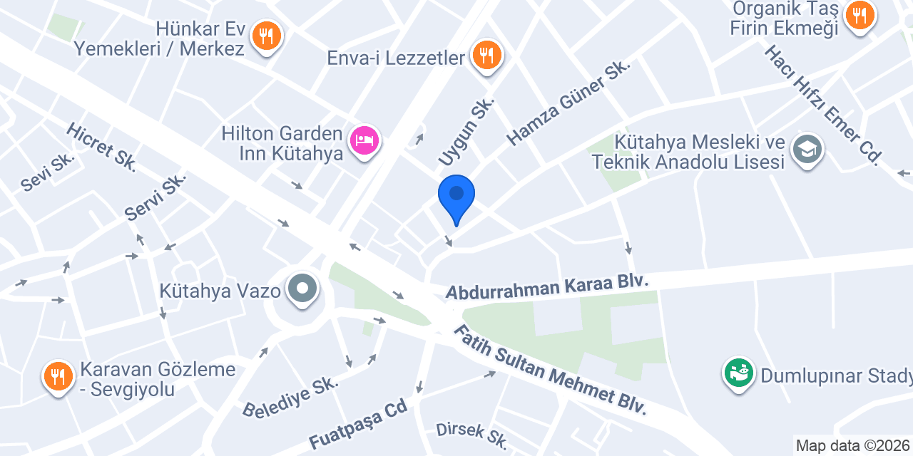 Tekin mühendislik ve inşaat konumu