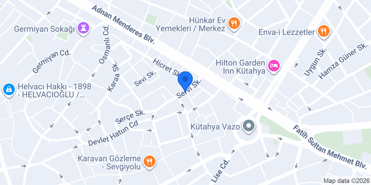 ERGÜN TESİSAT konumu