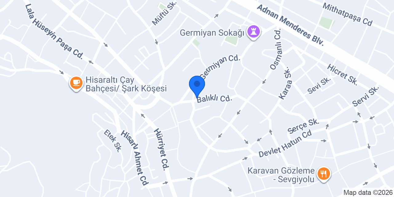 Bereket Lokantası konumu