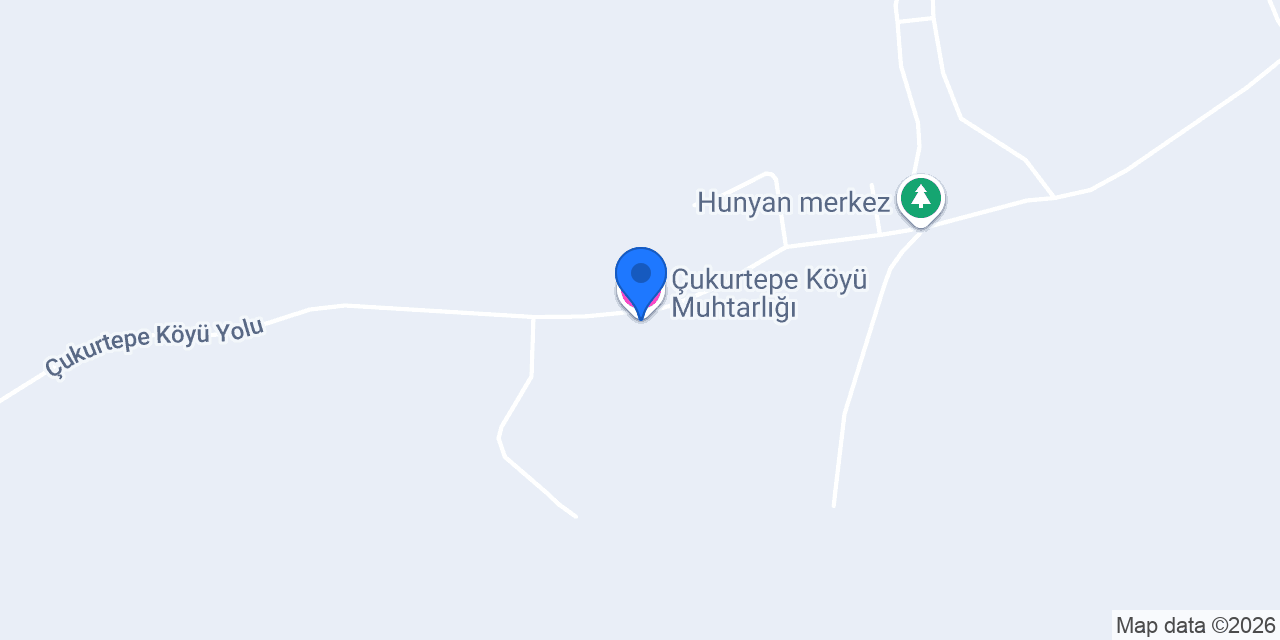 Çukurtepe Köyü Muhtarlığı konumu