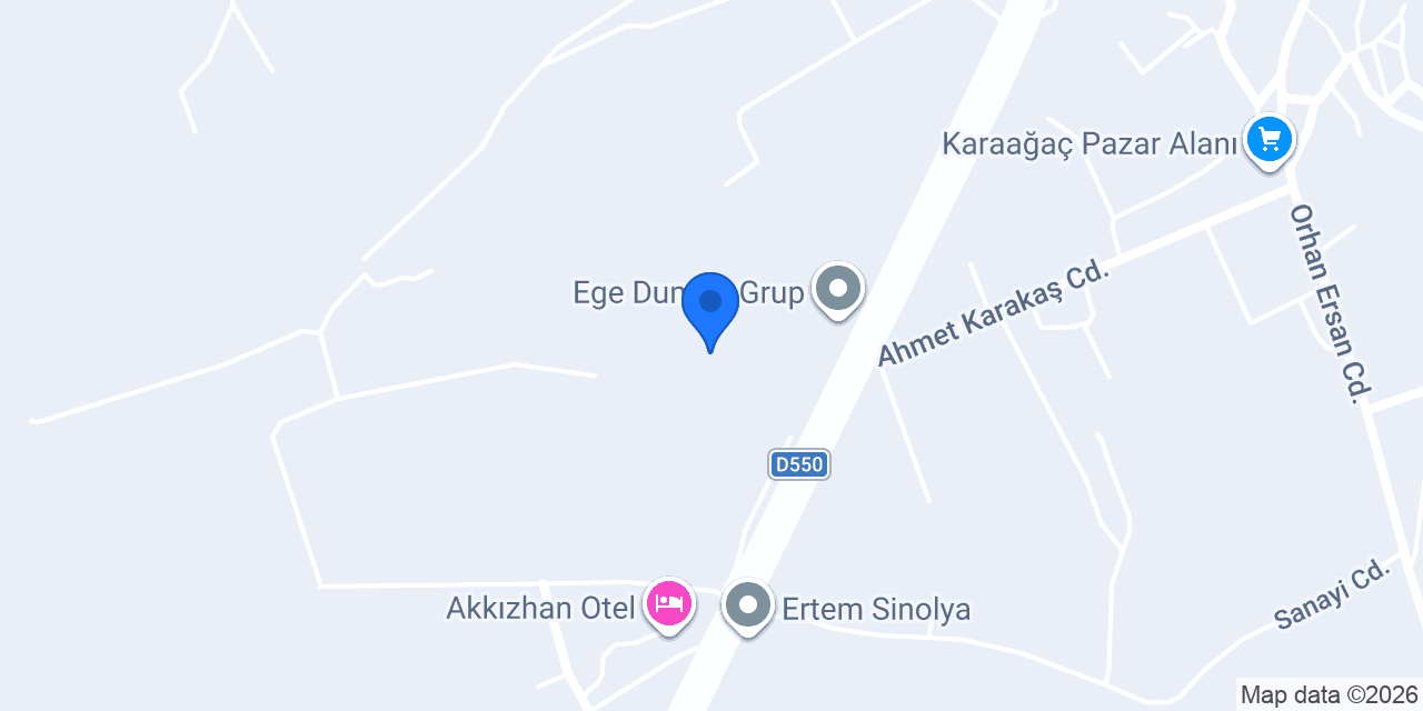 Karaağaç Belediyesi konumu