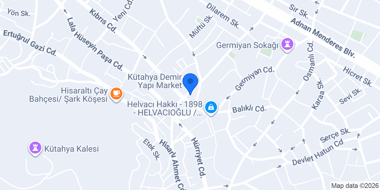 Şafak Ticaret konumu