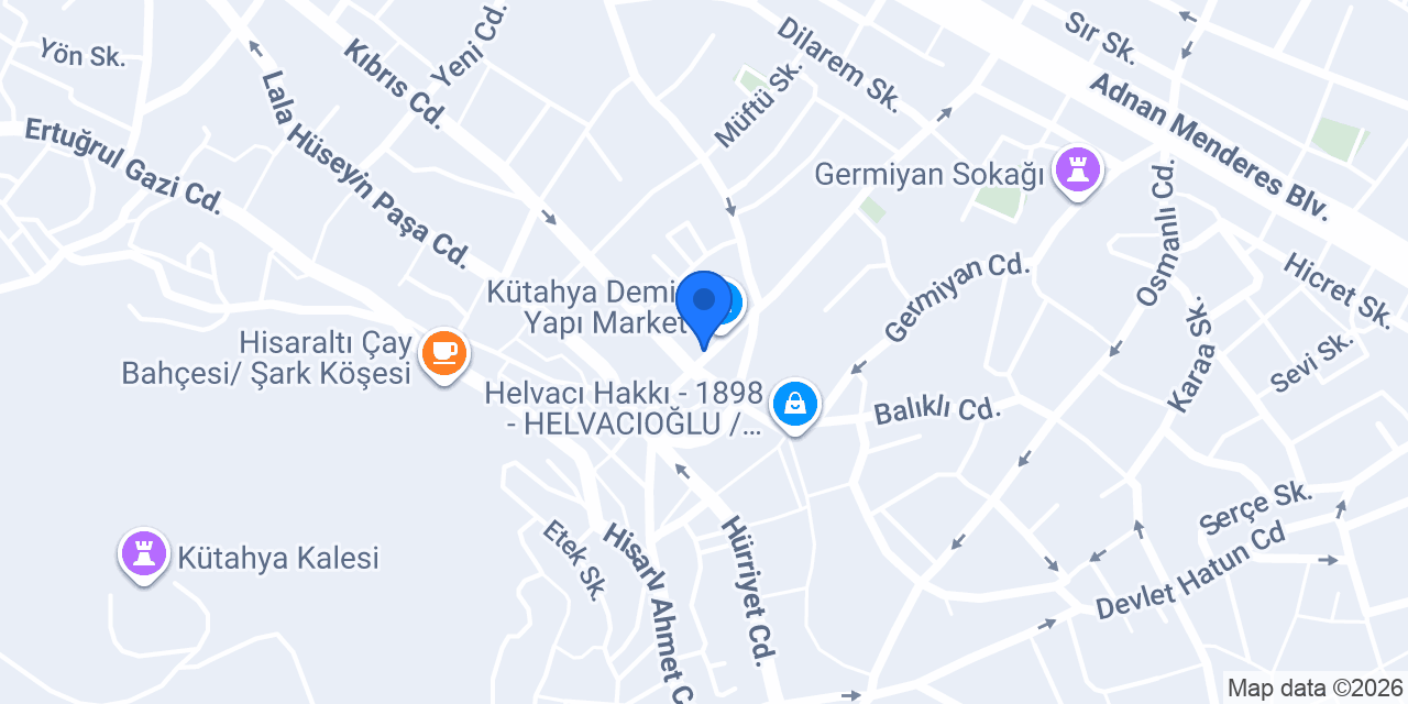 Deniz Hırdavat konumu