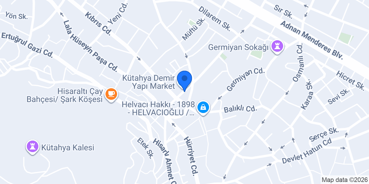 Mesken Yapı Malzemeleri konumu