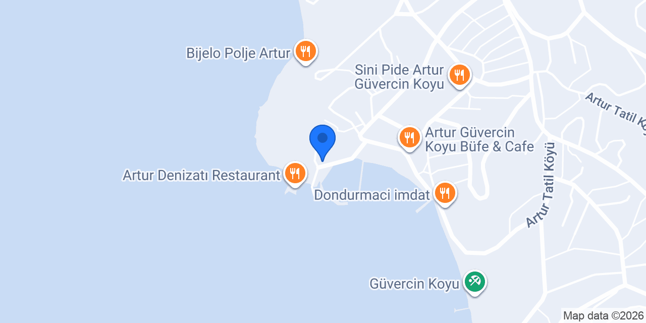 Artur Yelken Coffee & beach konumu