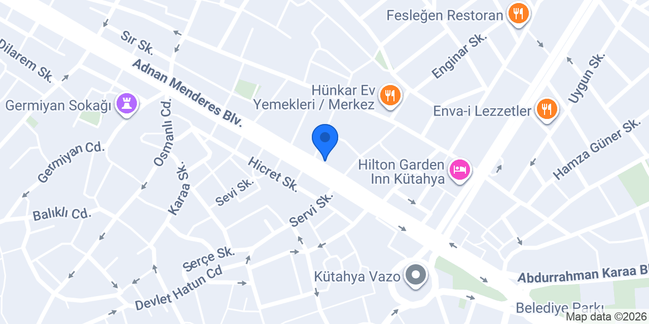 Gezinomi Kütahya konumu