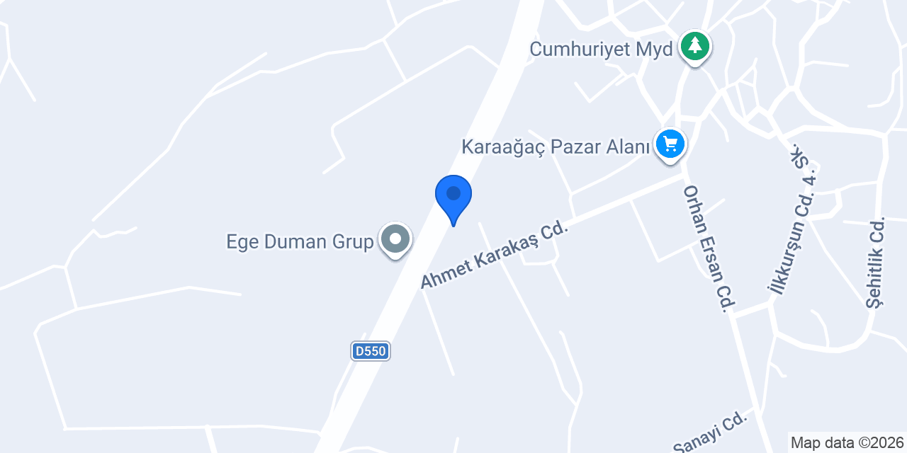 Ala Şömine konumu