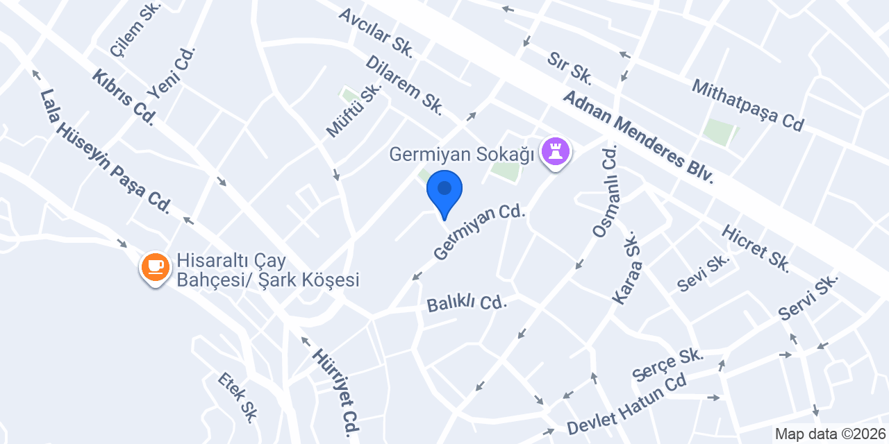 Şeker Konağı konumu