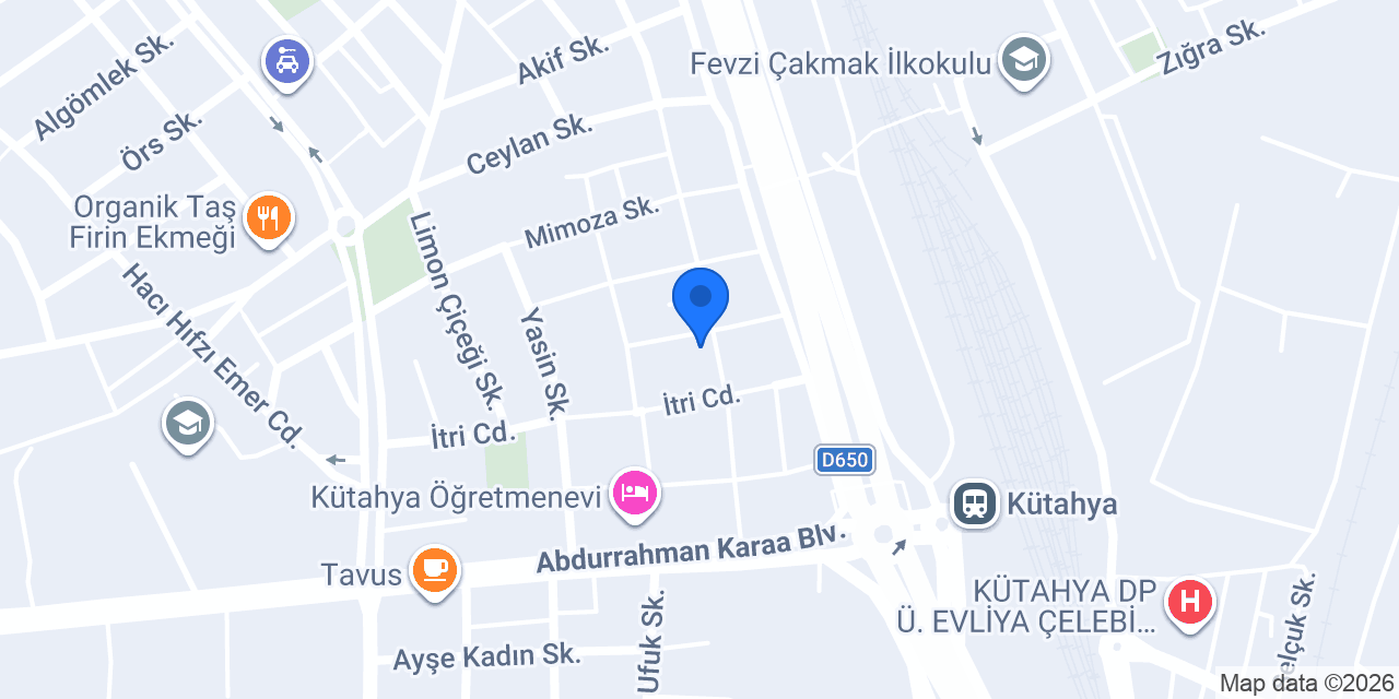 Metin Yapi Malzemeleri konumu
