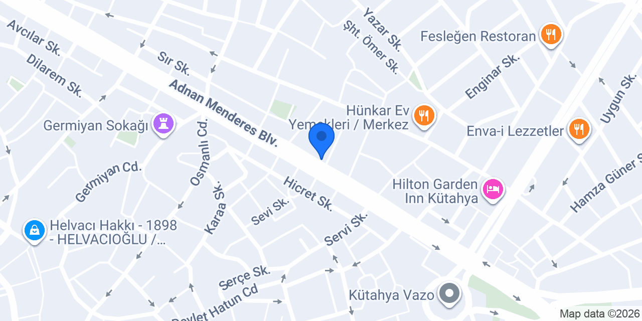 Kağıtçıl konumu