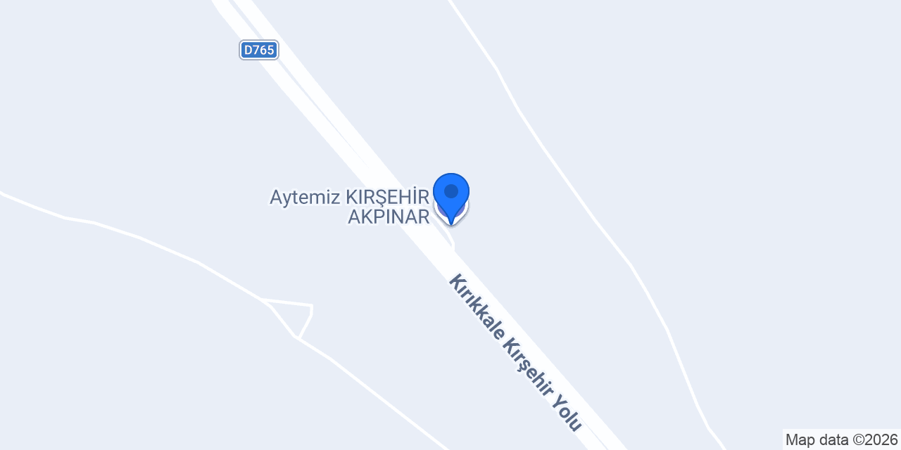 Aytemiz KIRŞEHİR AKPINAR konumu