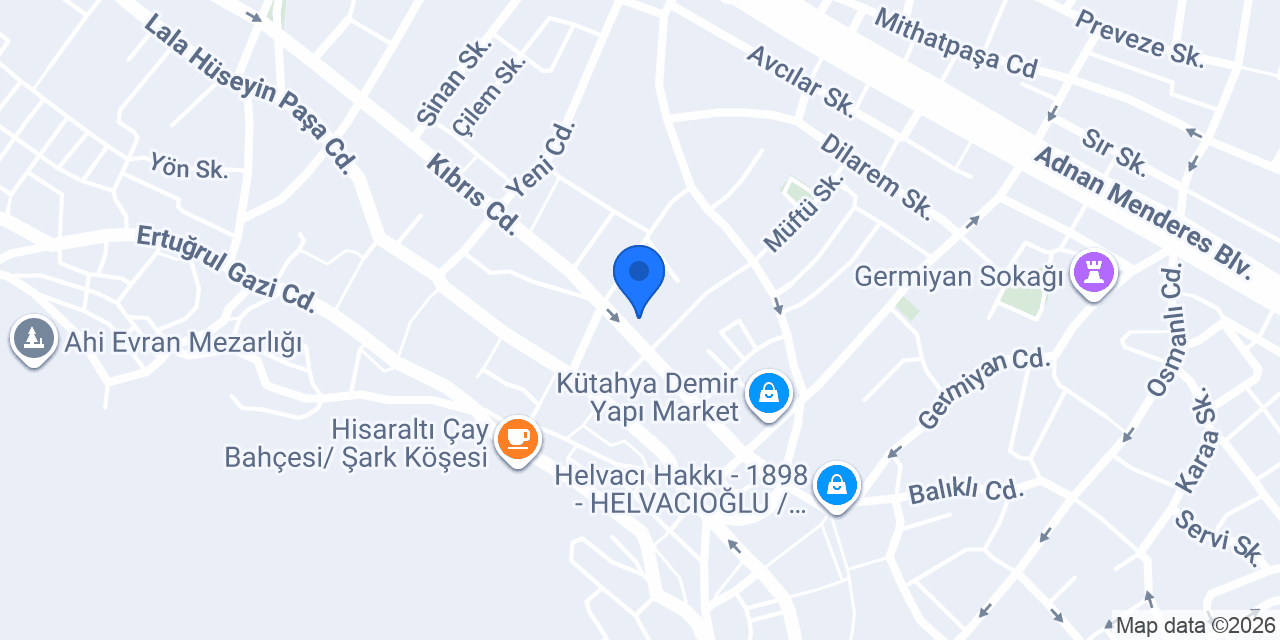 YAZAROĞLU MOBİLYA & AKSESUAR konumu