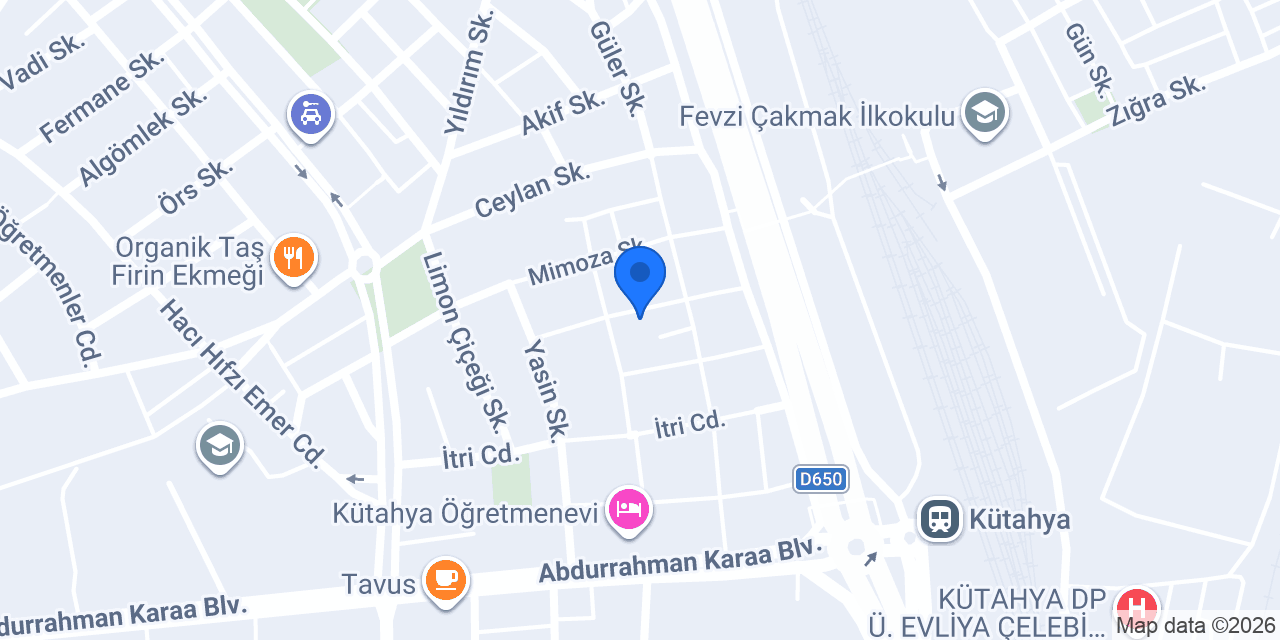 Zeliş Tunca bayan kuaförü konumu