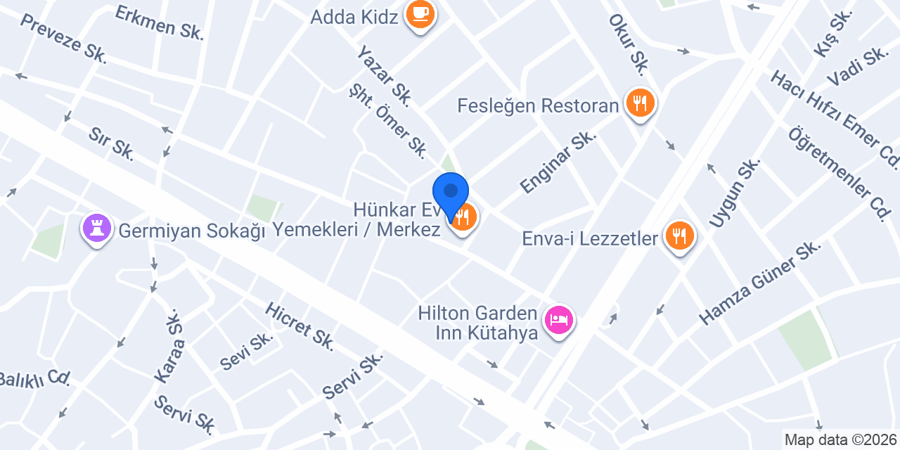 Şen Anahtar konumu
