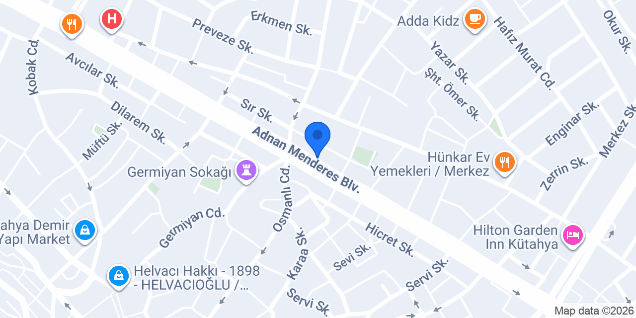 Pilavcı Künefeci Mustafa konumu