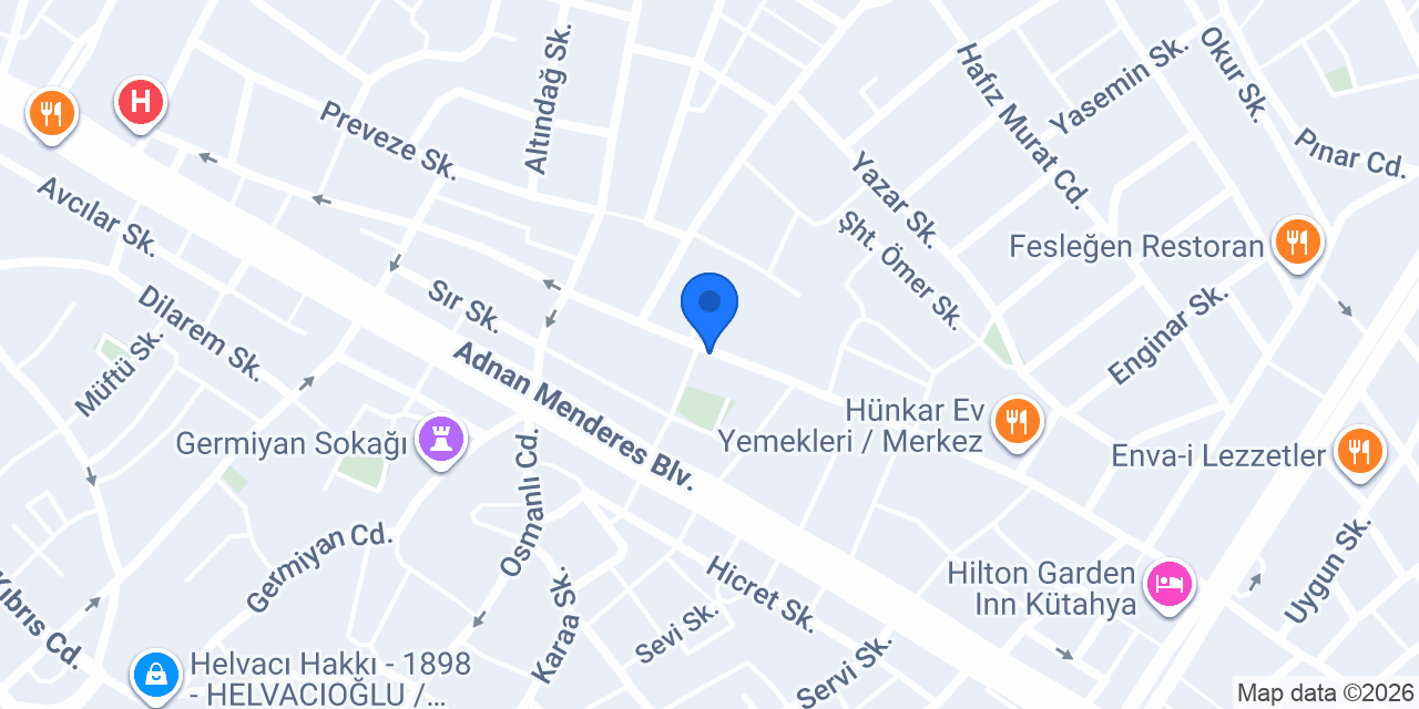 Tercih Mobilya Kütahya konumu
