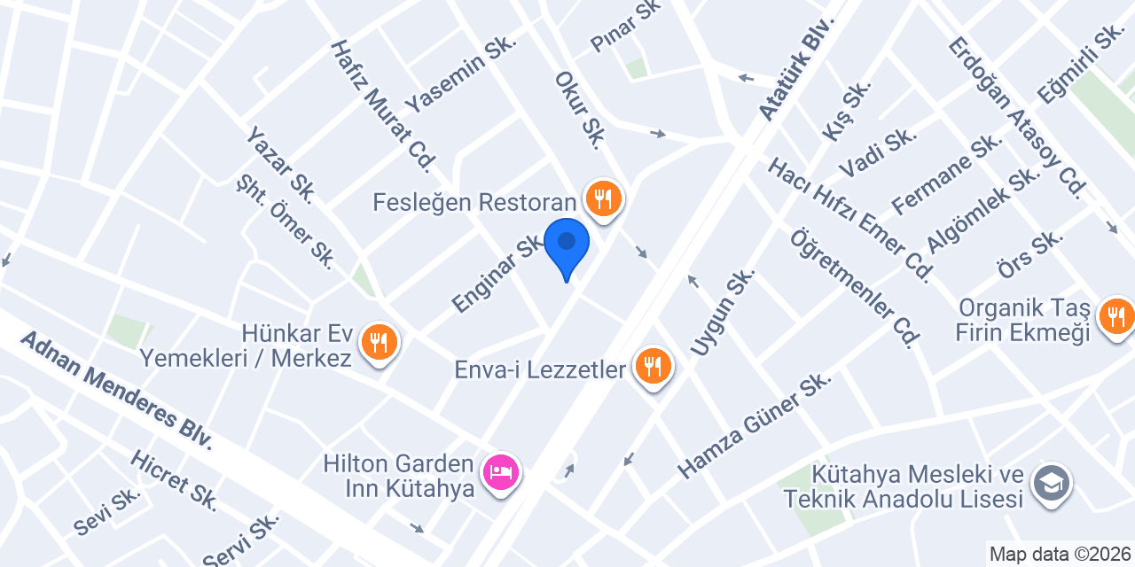 Akçay Gaz konumu