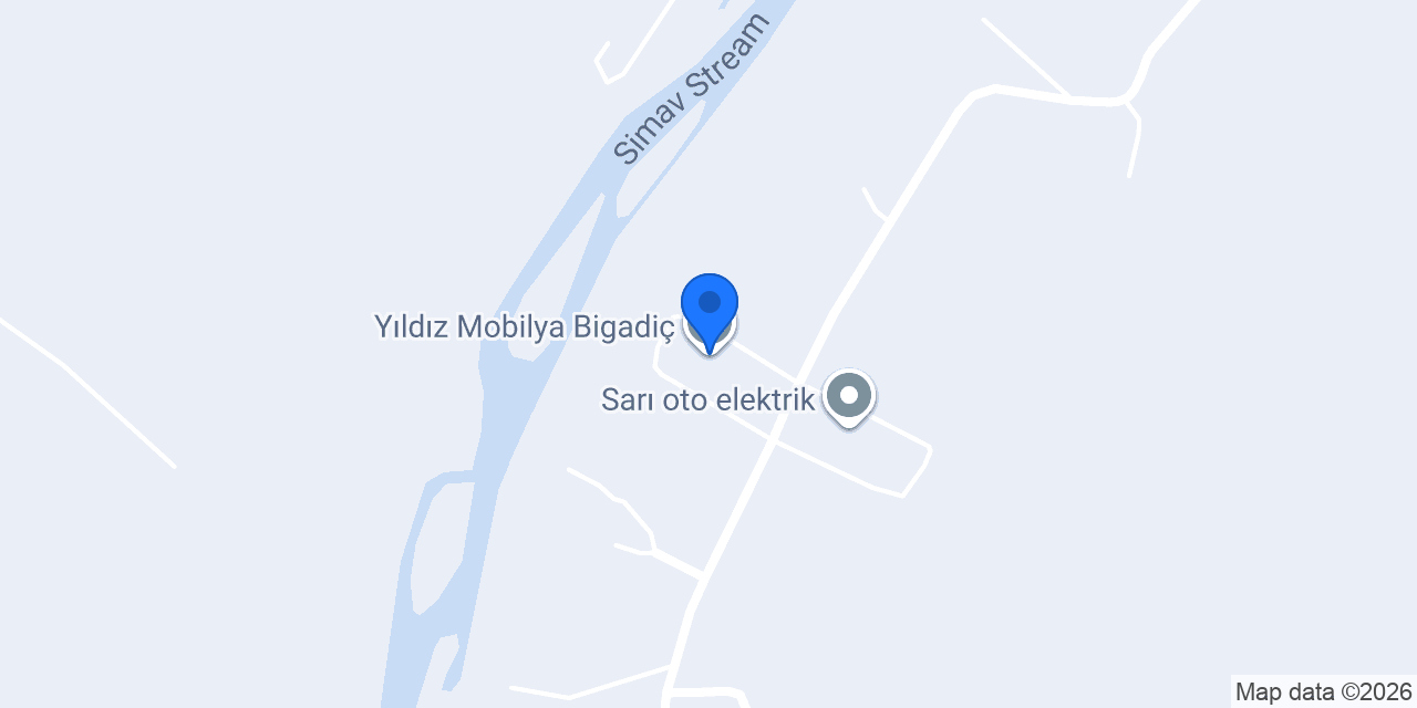 Yıldız Mobilya Bigadiç konumu