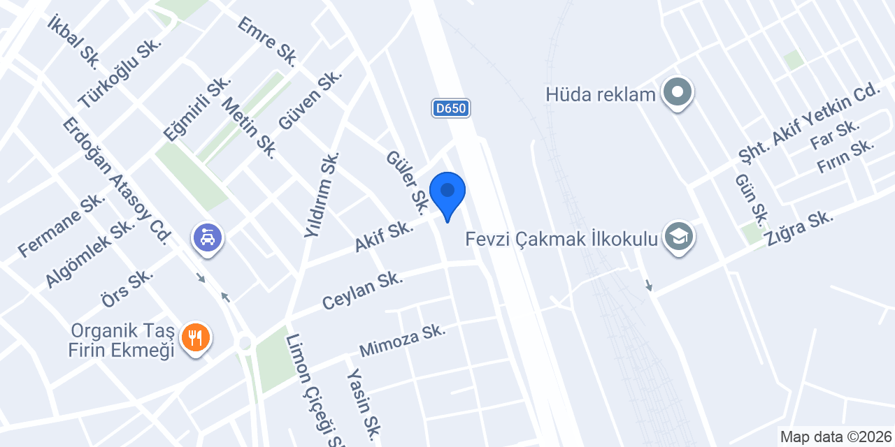 Şentürk Emlak konumu