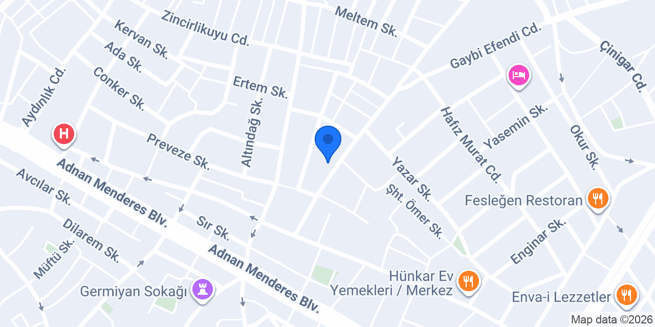 KÜTAHYA ALFA MÜHENDİSLİK konumu