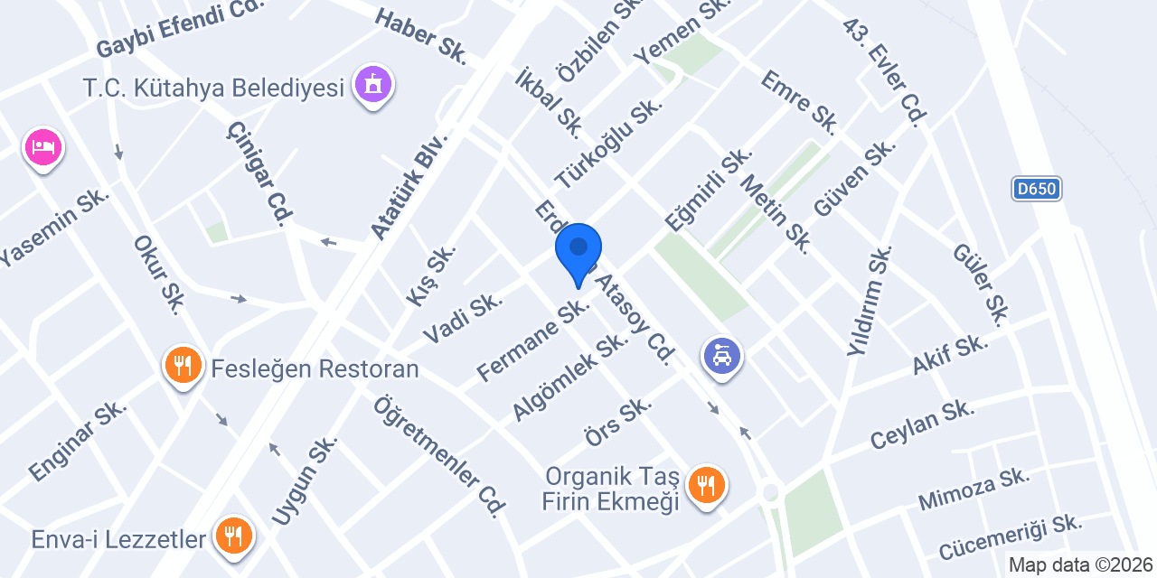 Salon günışığı konumu