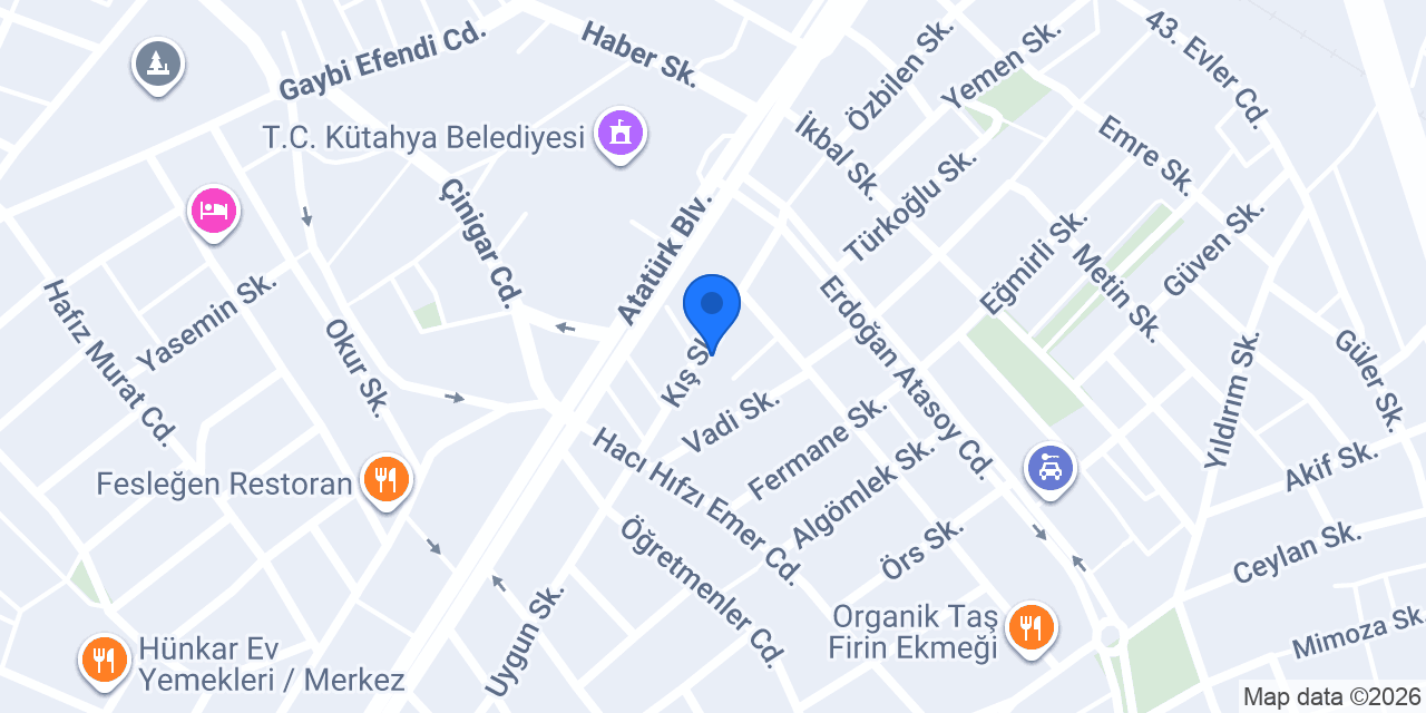 Şanzelize Bayan Kuaförü konumu