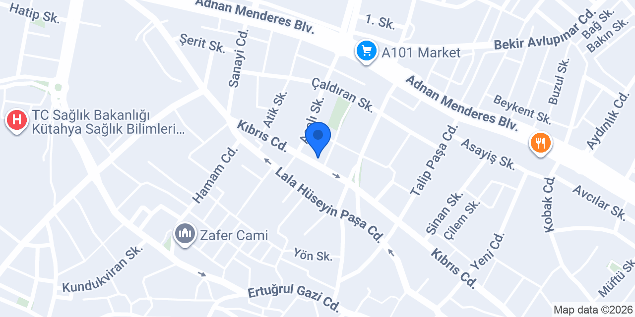 Çınar Teknik servis konumu