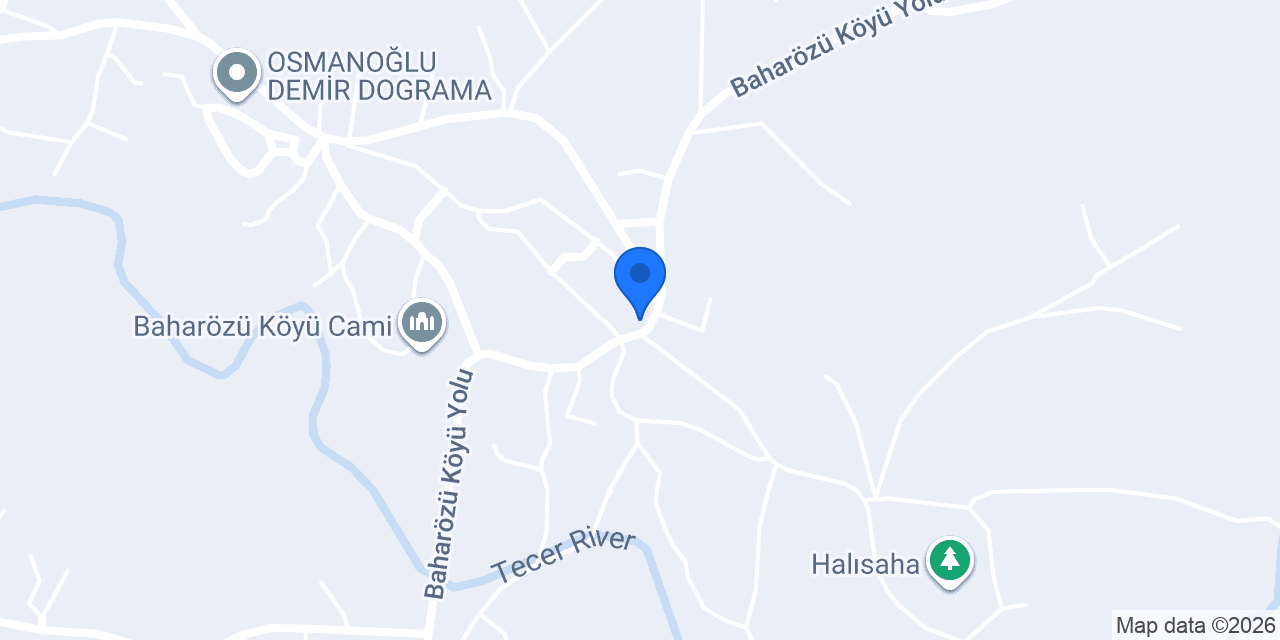 Baharözü İlköğretim Okulu konumu