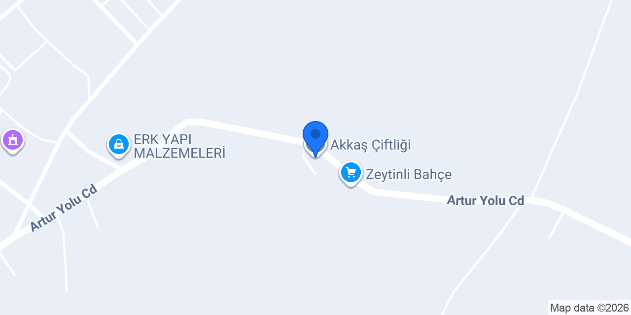 Akkaş Çiftliği konumu
