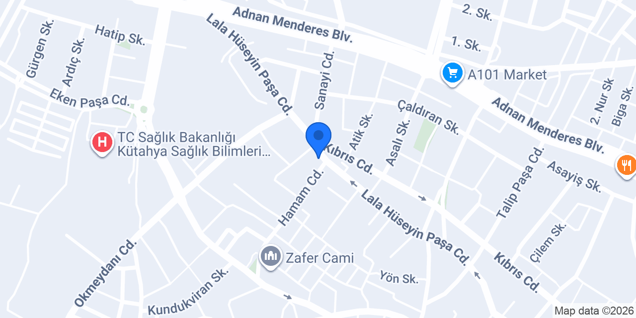 Kılınç Oto Lastik konumu