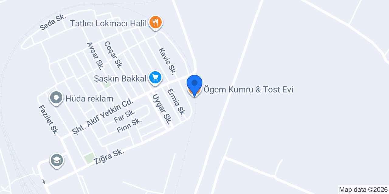 Ögem Kumru & Tost Evi konumu