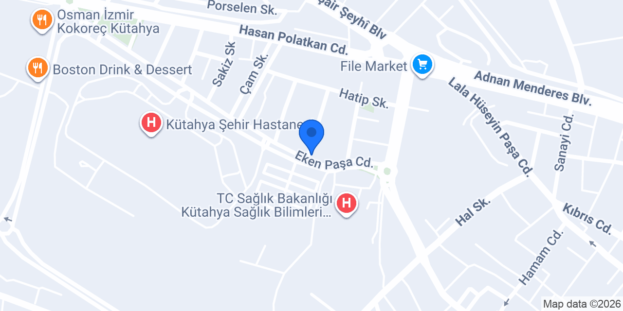 SERT OPTİK konumu