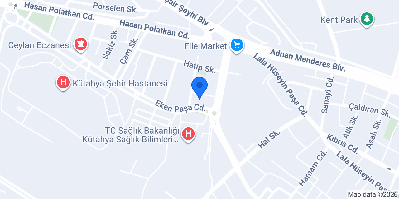 Akın Optik konumu
