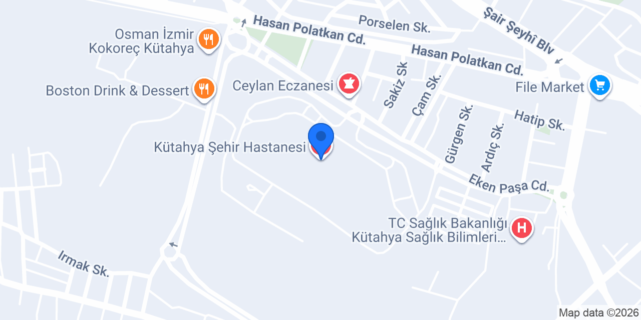 Sağlık taksi konumu