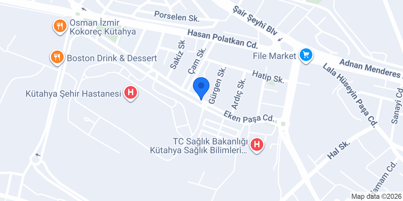 Kırkulak Eczanesi konumu