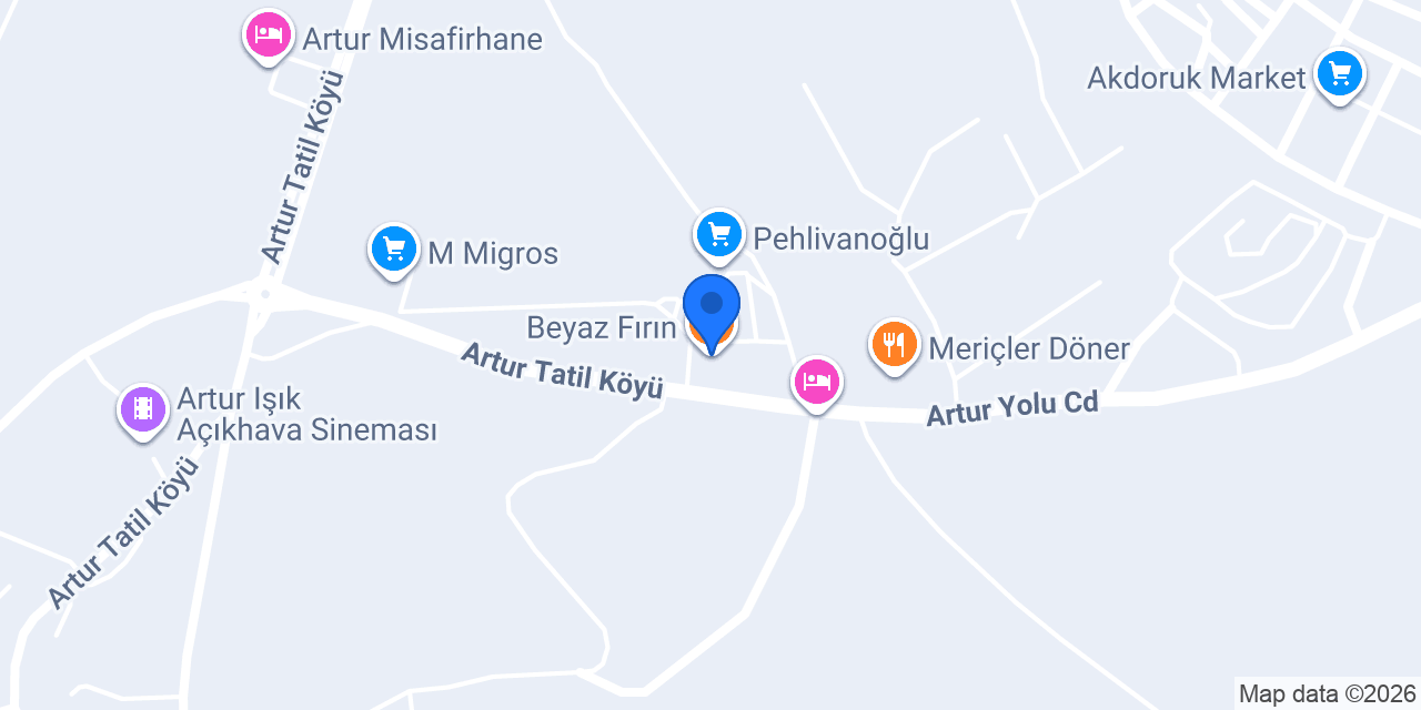 Beyaz Fırın konumu