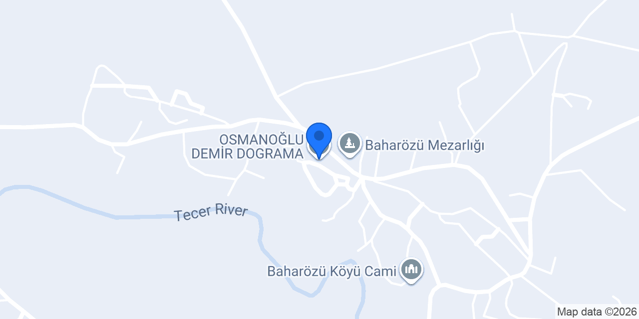 OSMANOĞLU DEMİR DOGRAMA konumu
